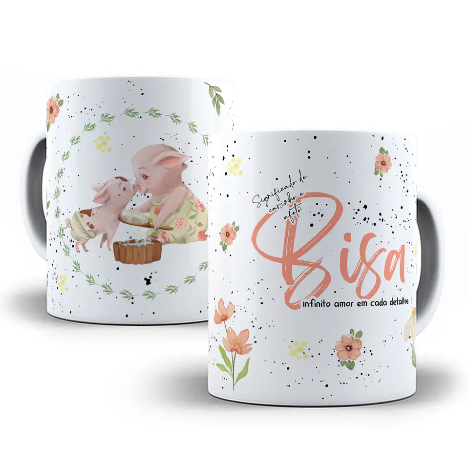 18 Artes Caneca Afeto Editável em Corel Draw 4