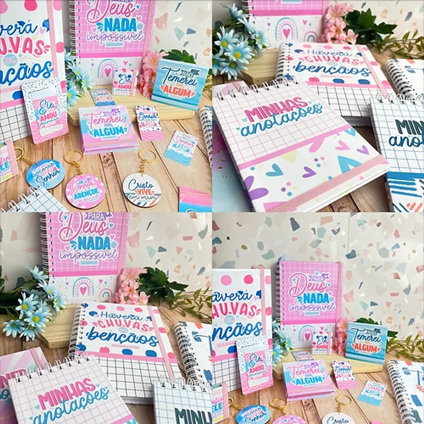 Kit Digital Versículos Bíblicos Religião em Png  14