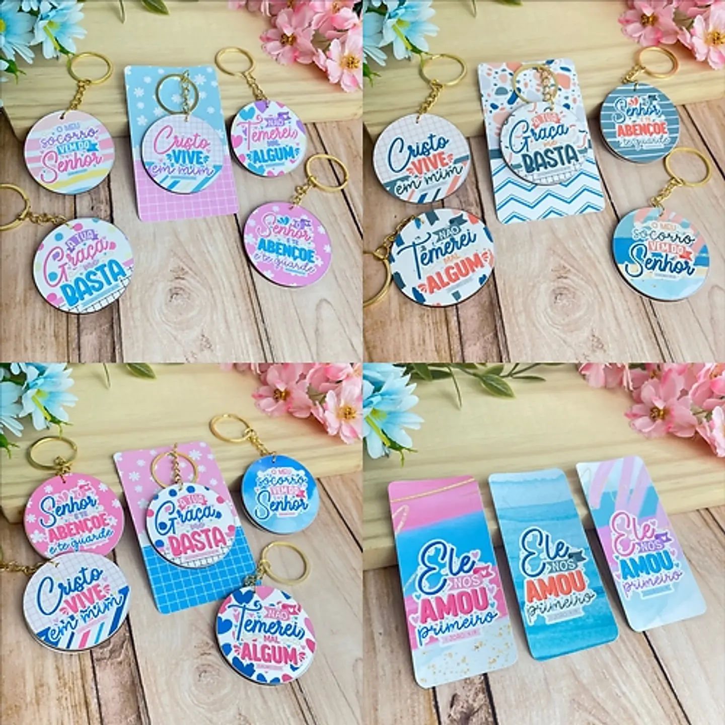 Kit Digital Versículos Bíblicos Religião em Png  15