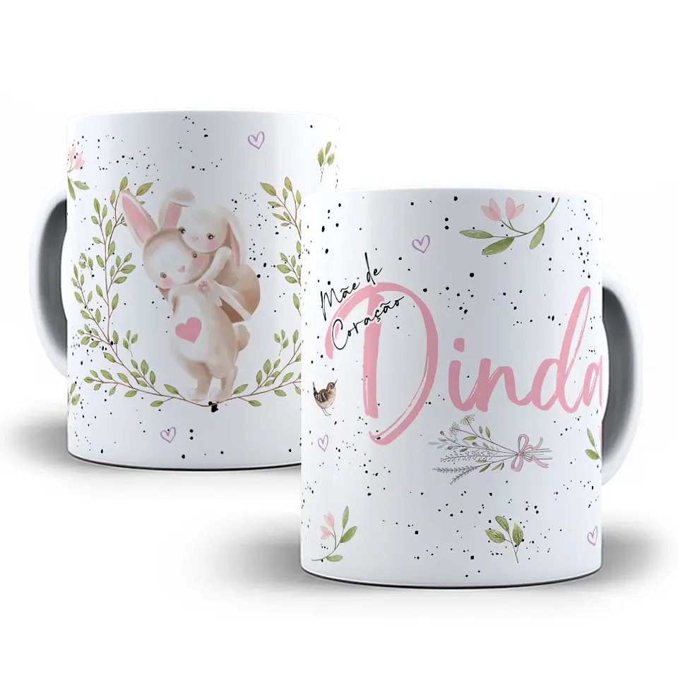 18 Artes Caneca Afeto Editável em Corel Draw 7
