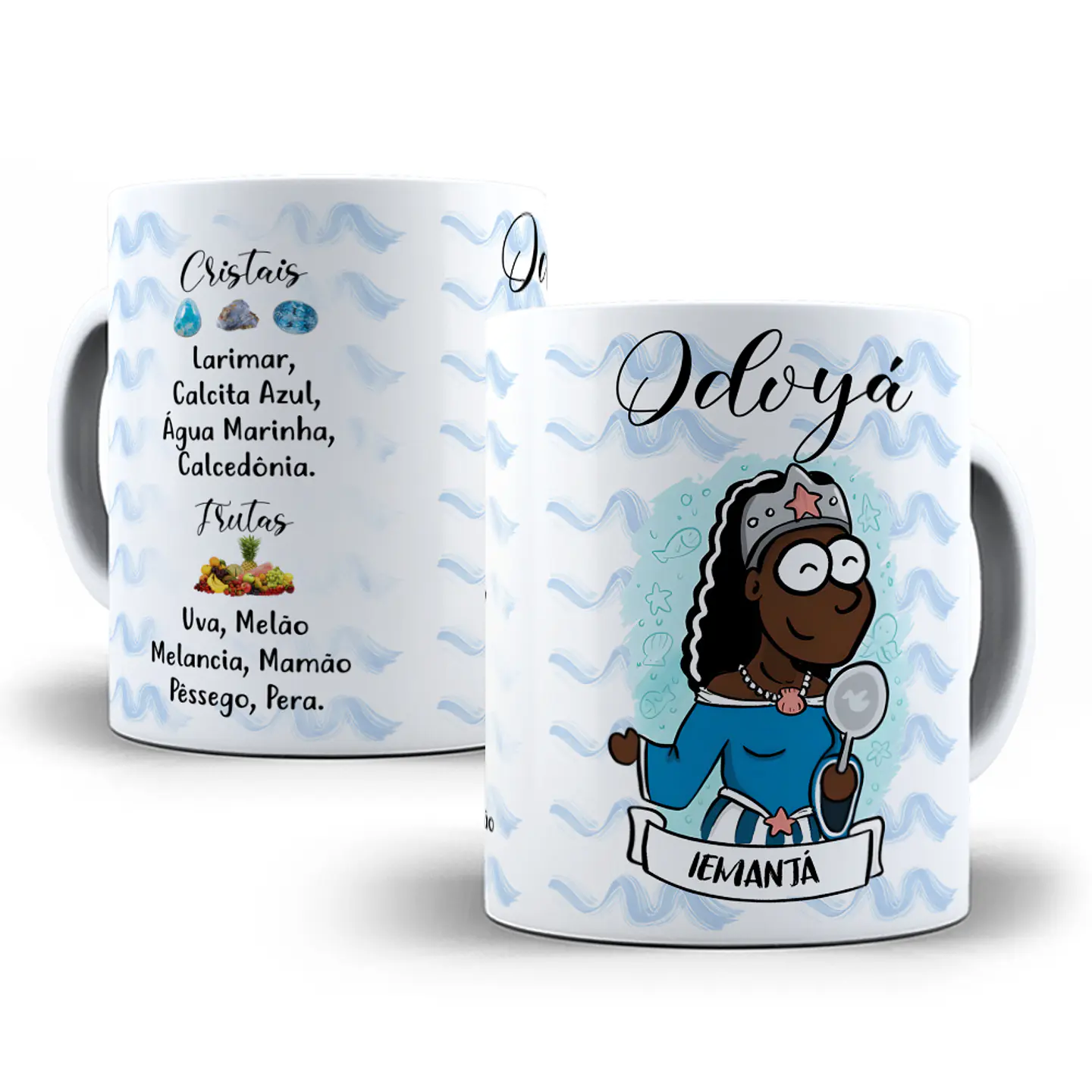24 Artes Caneca e Camisa Orixás Editável em Corel Draw 5