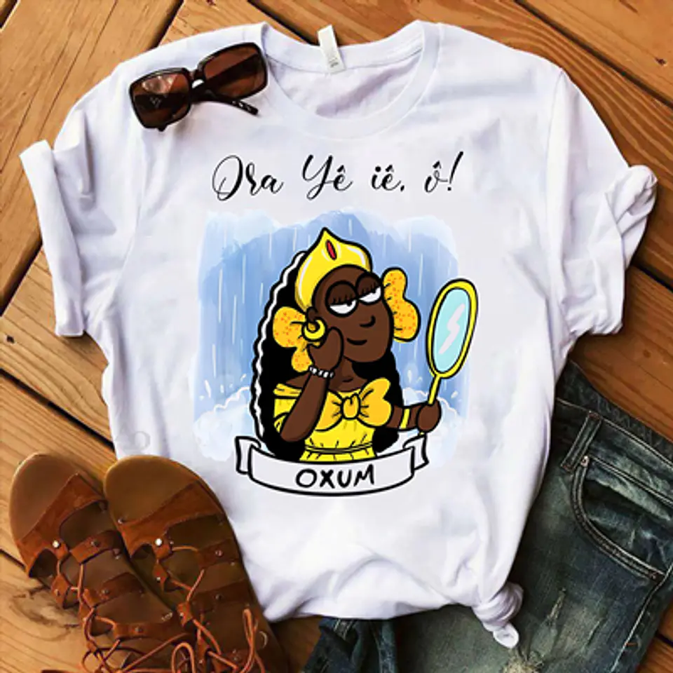 24 Artes Caneca e Camisa Orixás Editável em Corel Draw 7