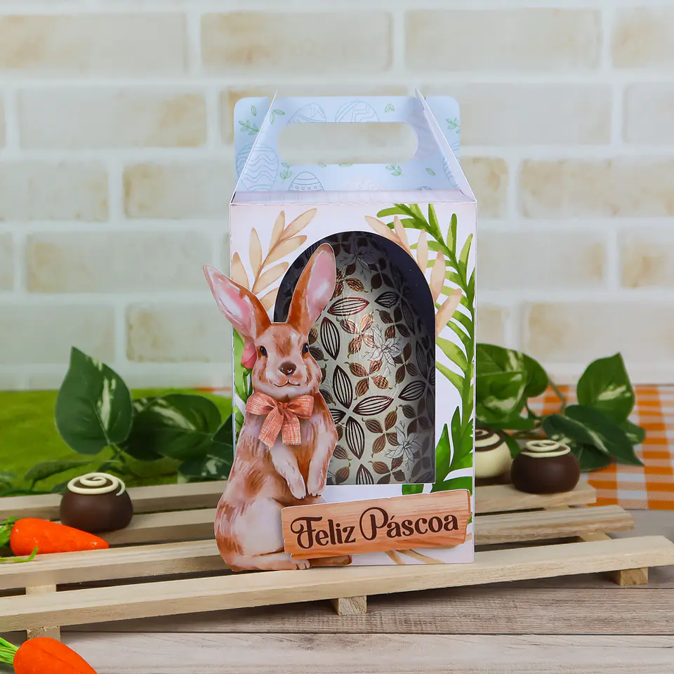 Arquivo de Corte Caixinhas Pascoa em Pdf 8