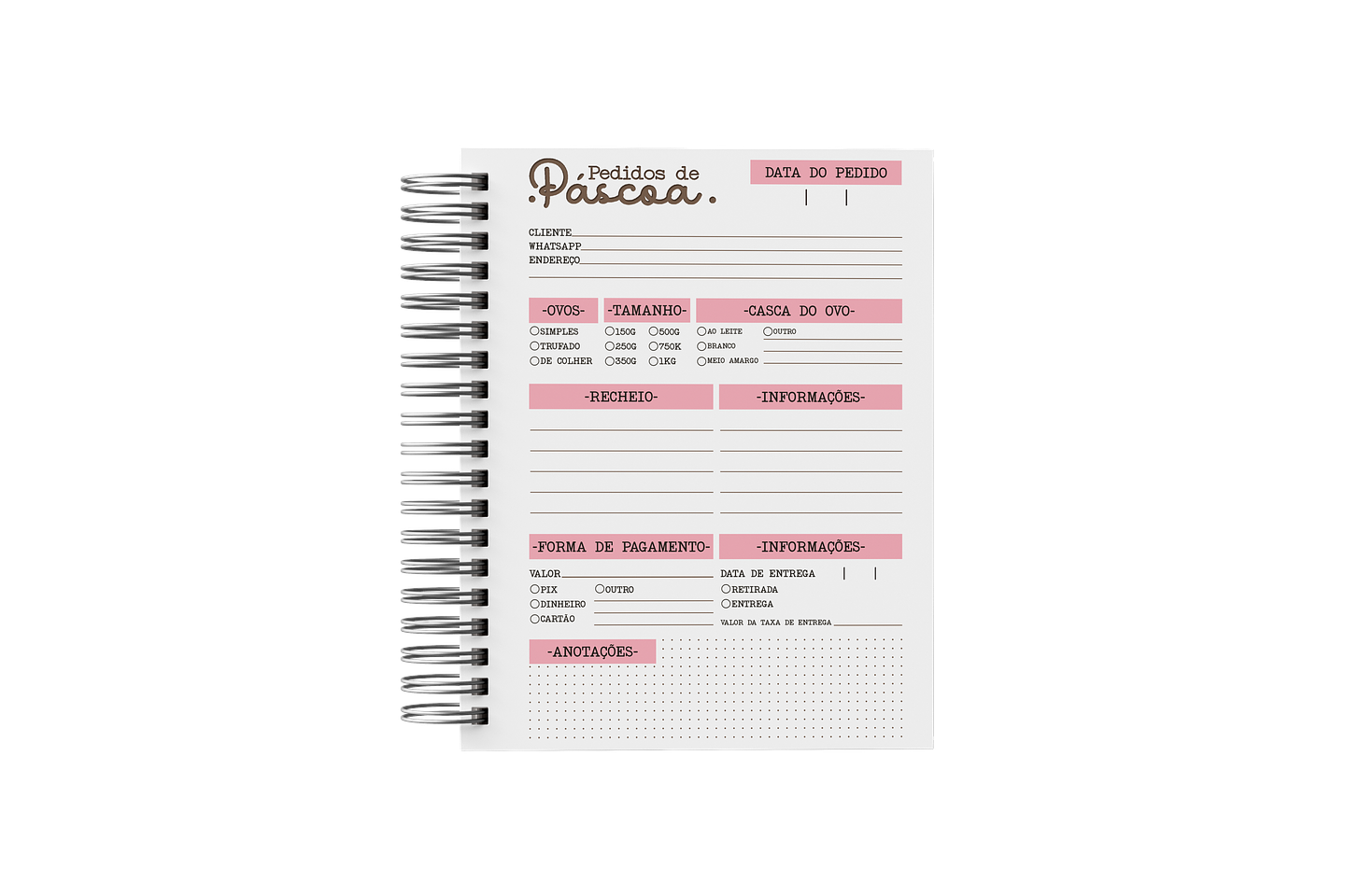 Arquivo Caderno de Pedidos Pascoa Delicada em Pdf 3