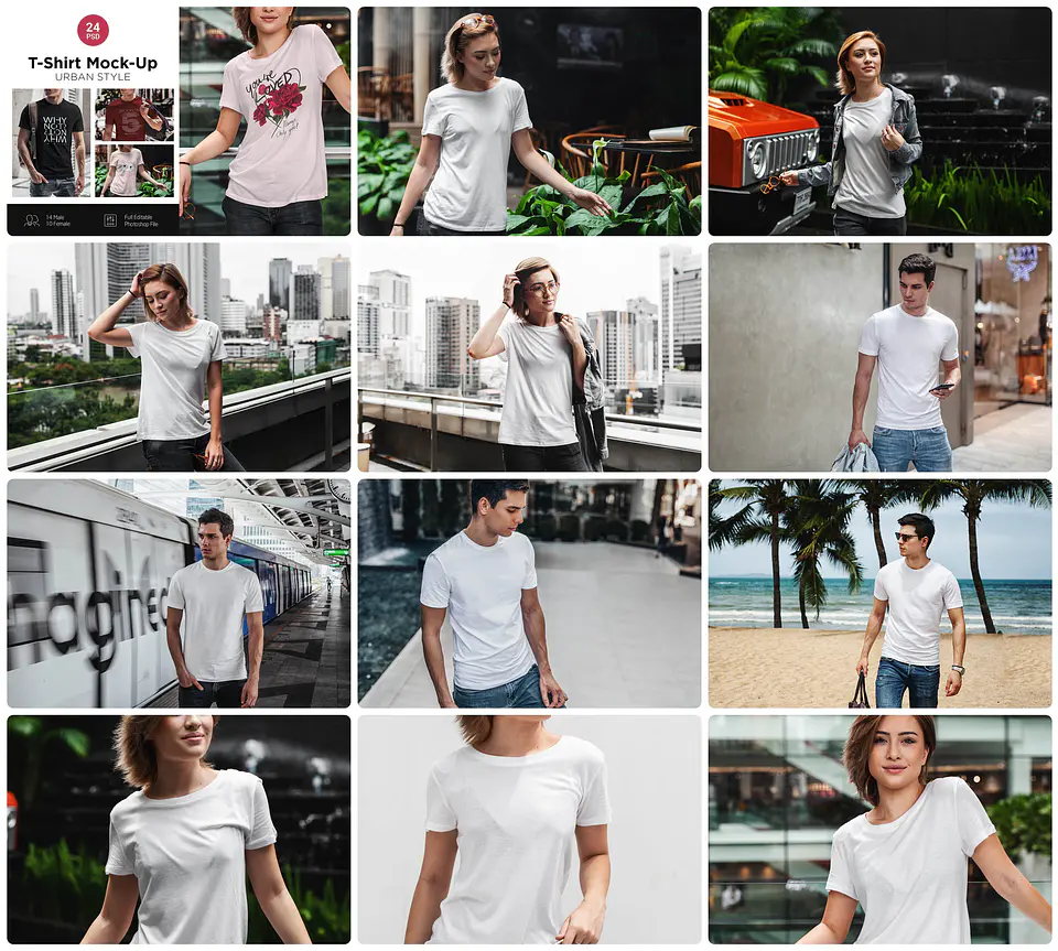 Mockups para Camisa em Photoshop 2
