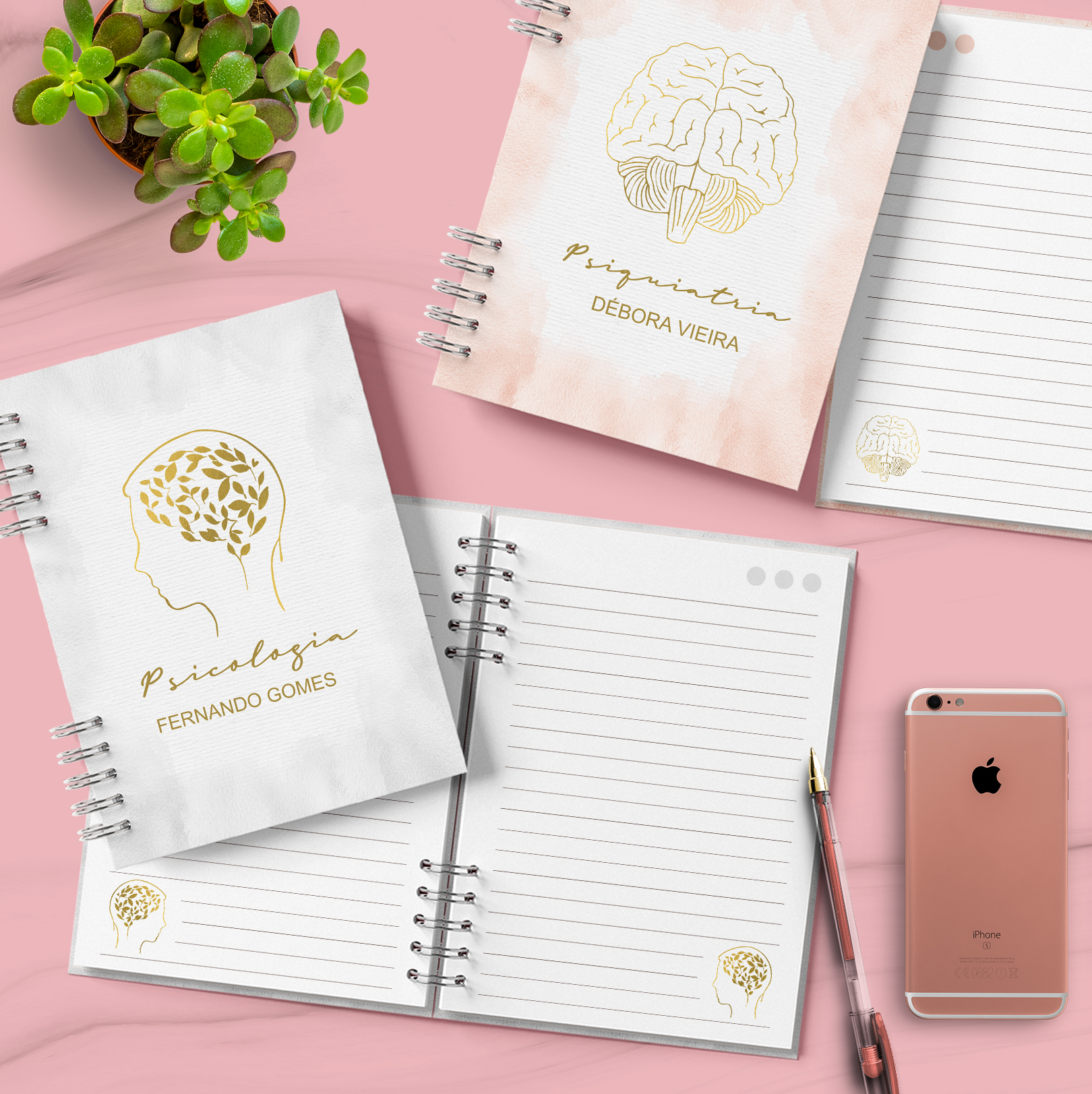 13 Artes para capas Profissões Saúde Mental em Jpg 5