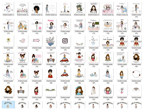 Kit Digital Frases Diversas em Png