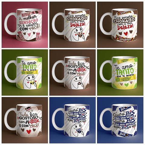 32 Artes para Caneca Páscoa Flork 2.0 Arquivos em Jpg 