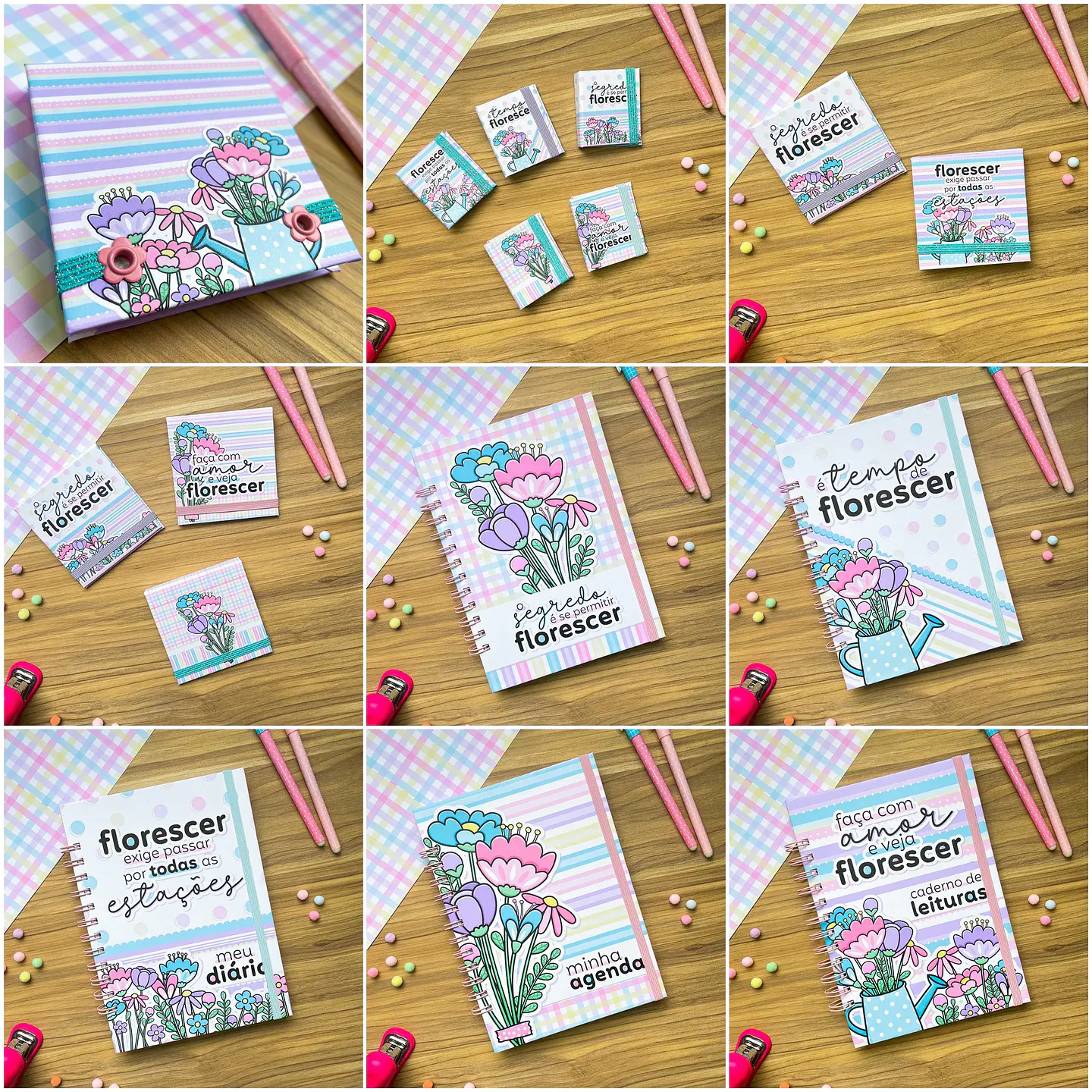 Kit Digital Florescer em Png 5