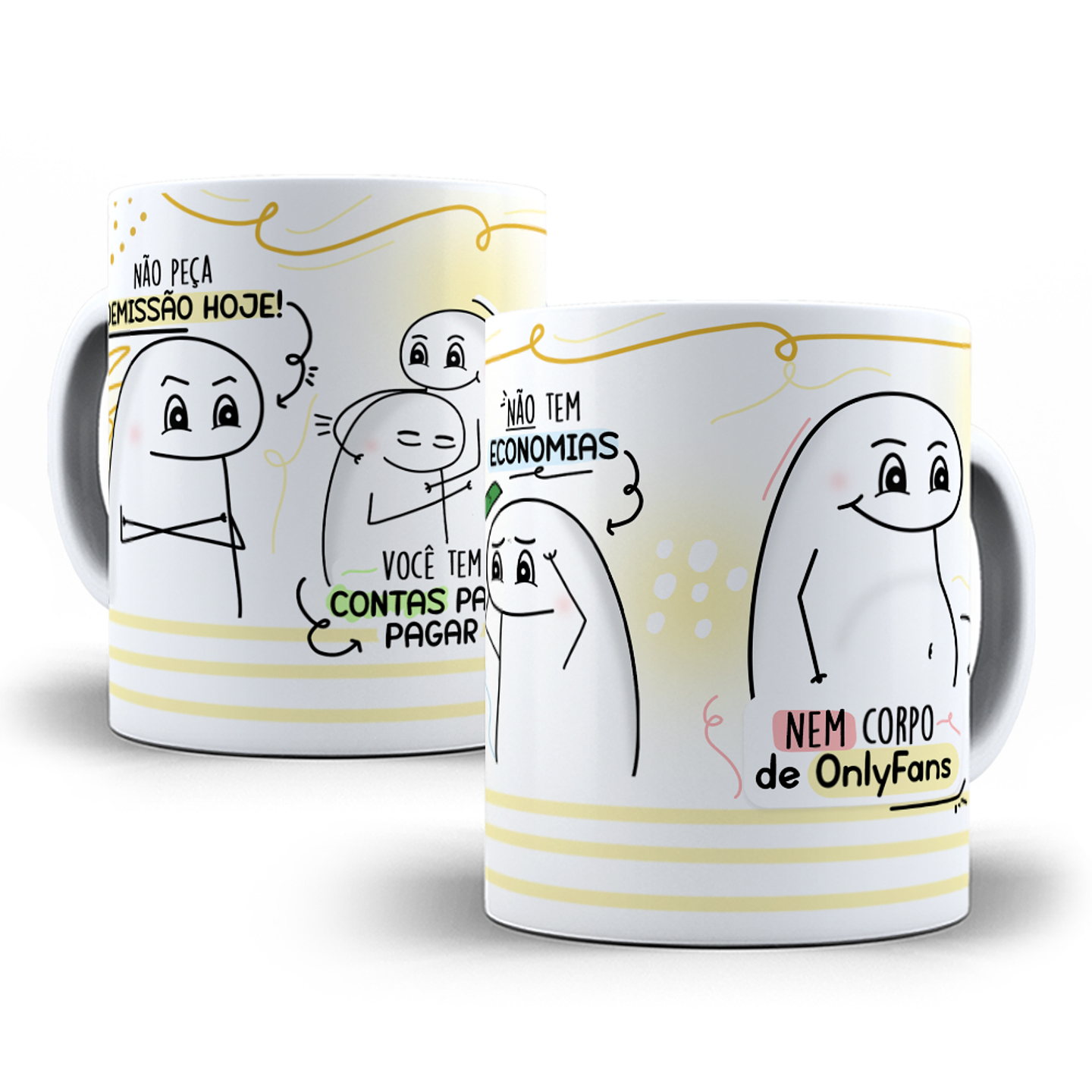12 Artes para Caneca Flork Frases Engraçadas em Jpg   2