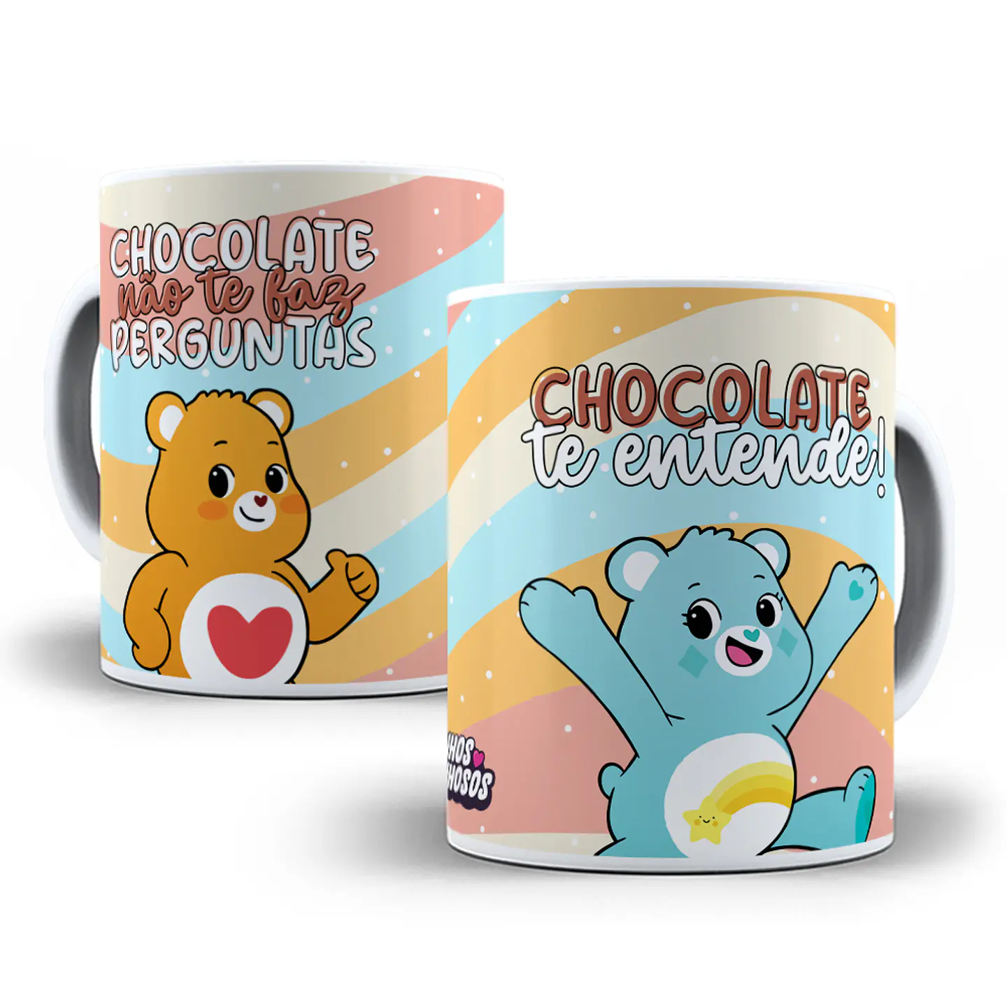 12 Artes para Caneca Páscoa Ursinhos Carinhosos em Jpg  3