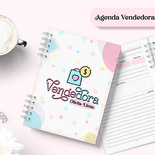 Arquivo Agenda Vendedora Encadernação em Pdf