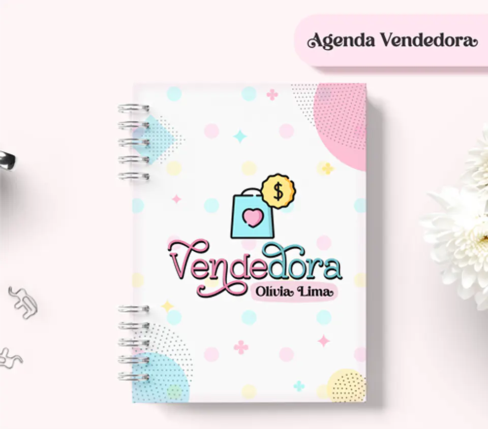 Arquivo Agenda Vendedora Encadernação em Pdf 3