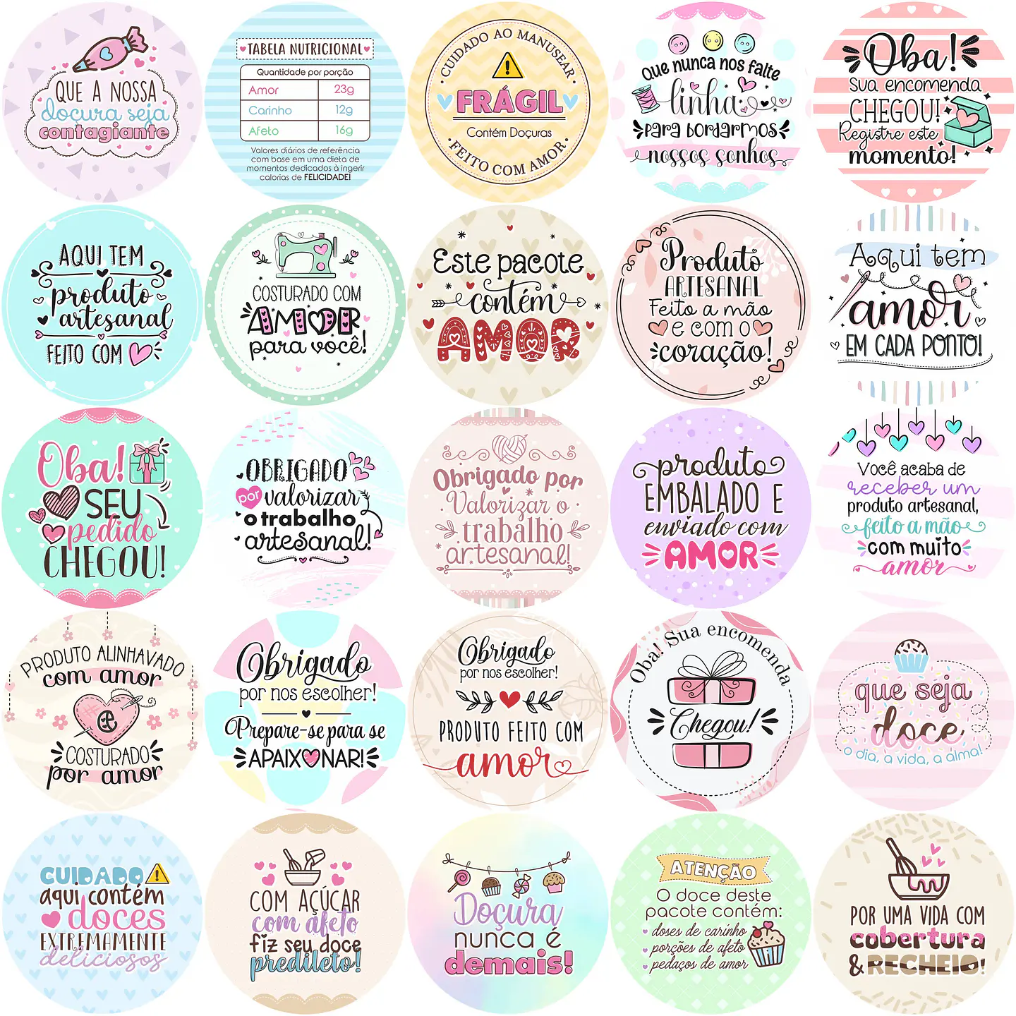 Arquivo para Cartão e Tags Clientes em Jpg 2