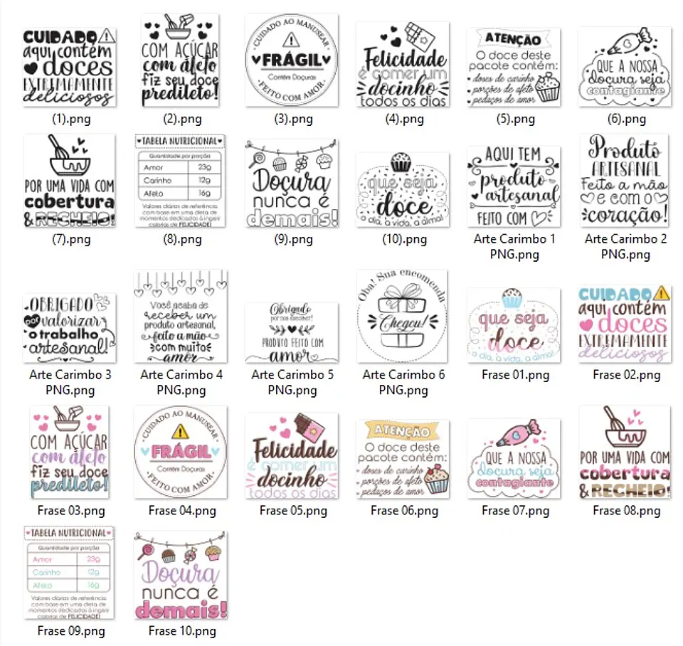 Arquivo para Cartão e Tags Clientes em Jpg 3