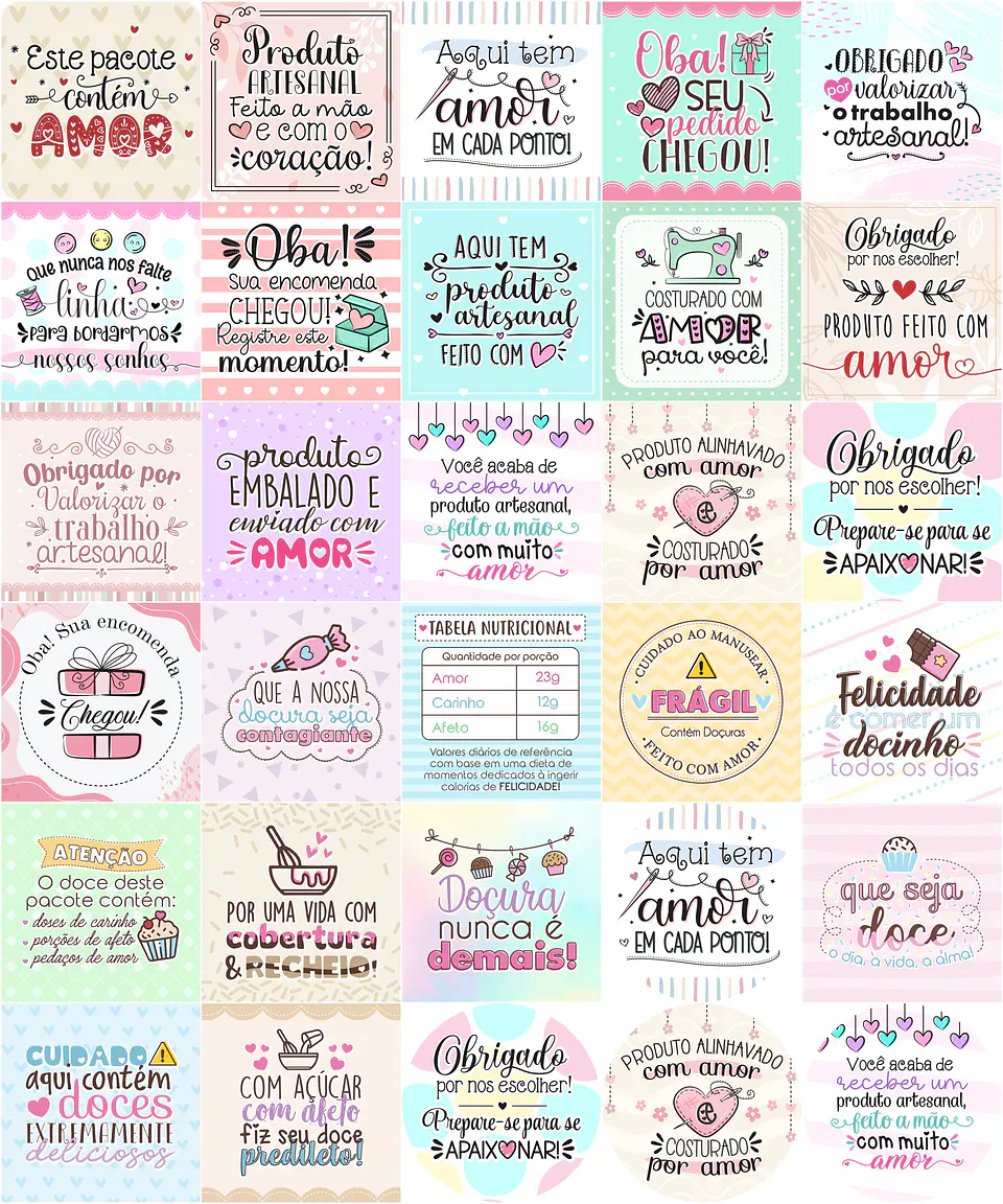 Arquivo para Cartão e Tags Clientes em Jpg 4