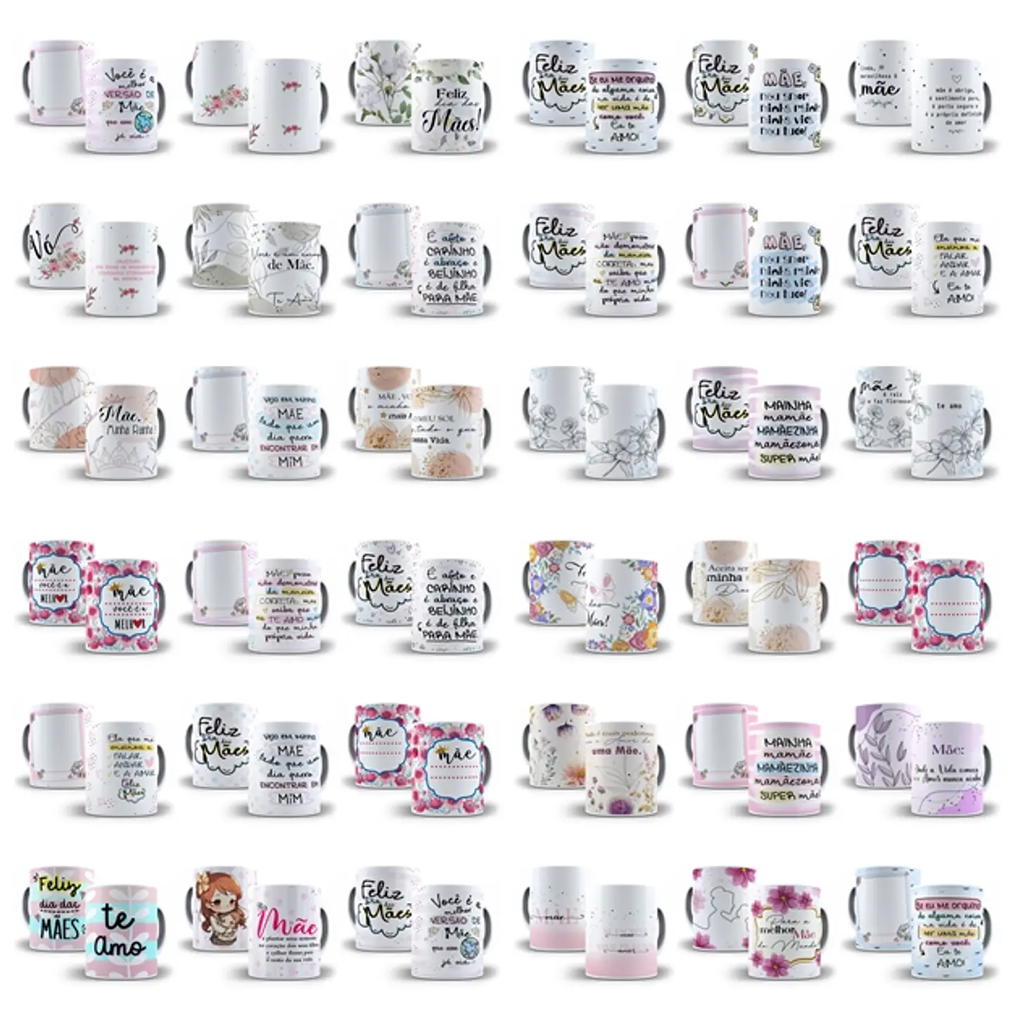 Pacote Camisa e Caneca Dia das Mães em Jpg 3