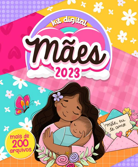 Kit Digital Dia das Mães em Png