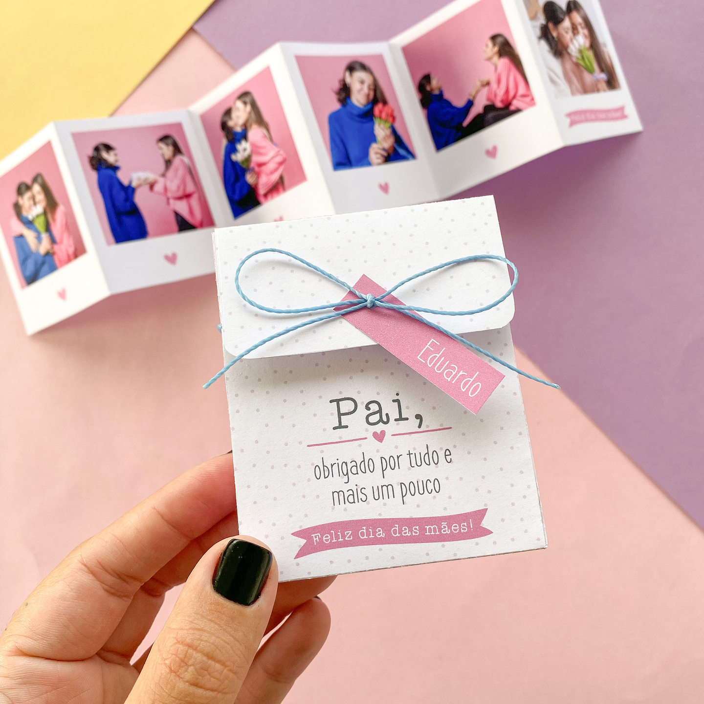 Arquivo Caixinha Porta Foto Dia das Mães em Pdf 2