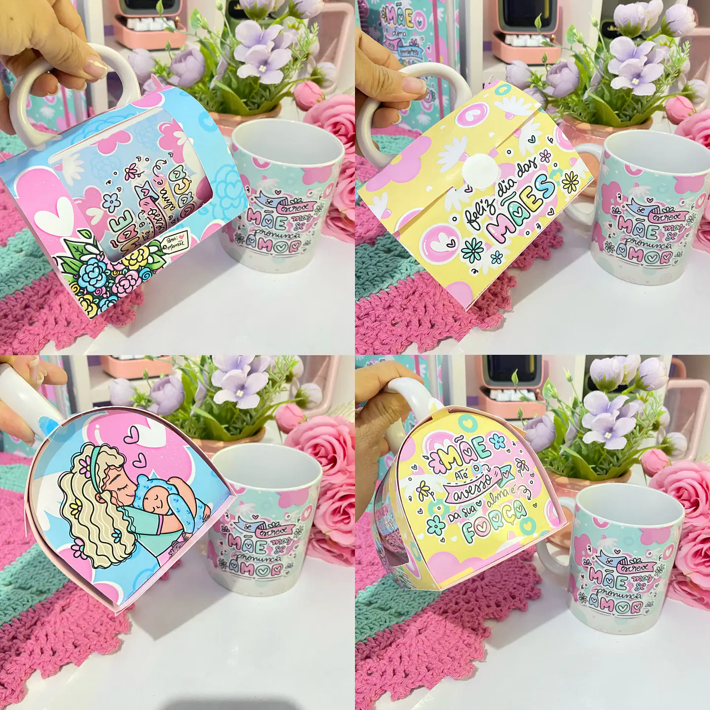 Kit Digital Dia das Mães 2023 em Png  2