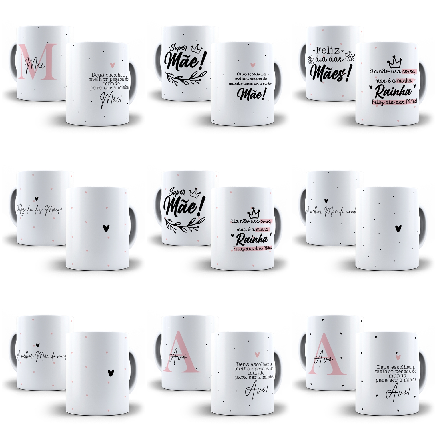 20 Artes para Caneca Dia das Mães Arquivos em Jpg 2