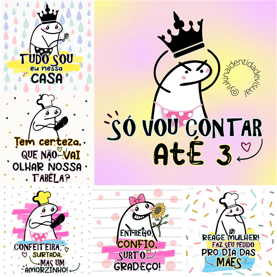 Kit Digital Flork Dia das Mães Confeiteiras em Png   6