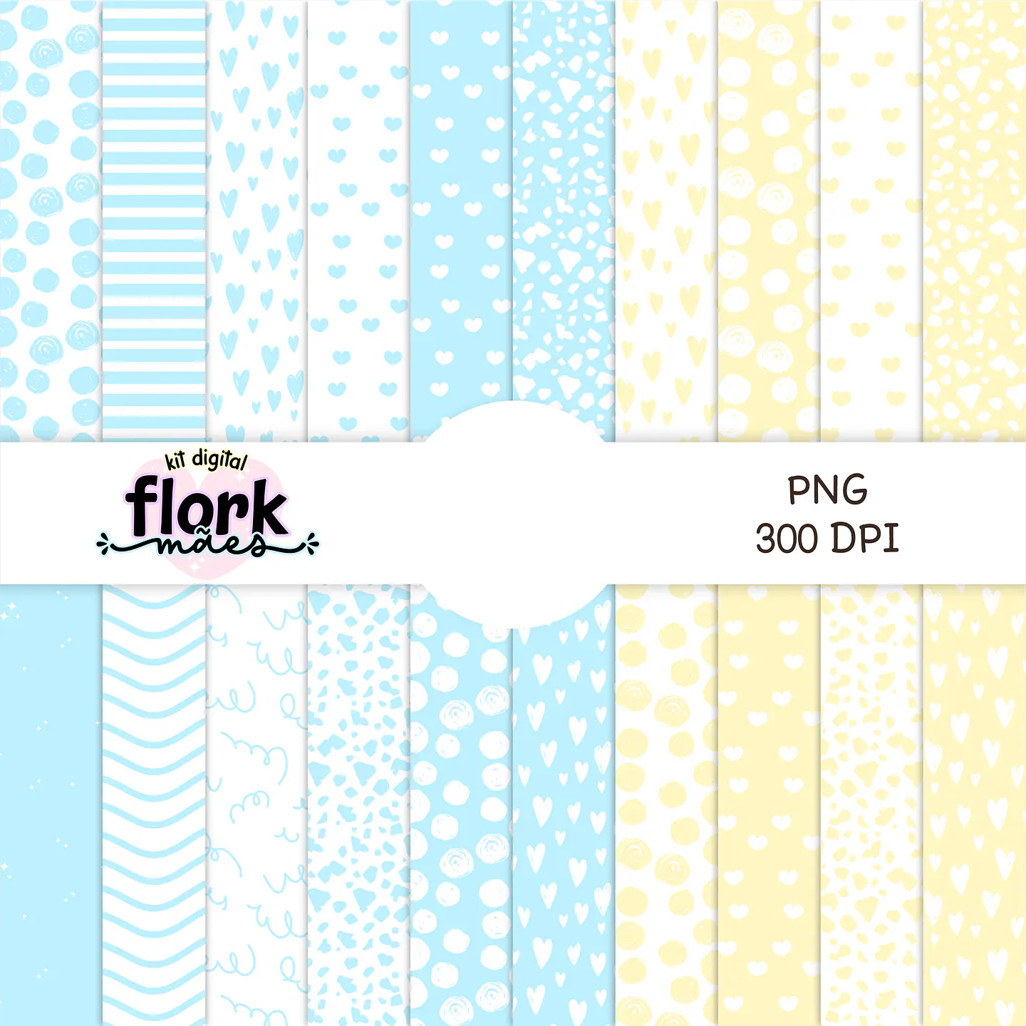 Kit Digital Flork Dia das Mães em Png    7