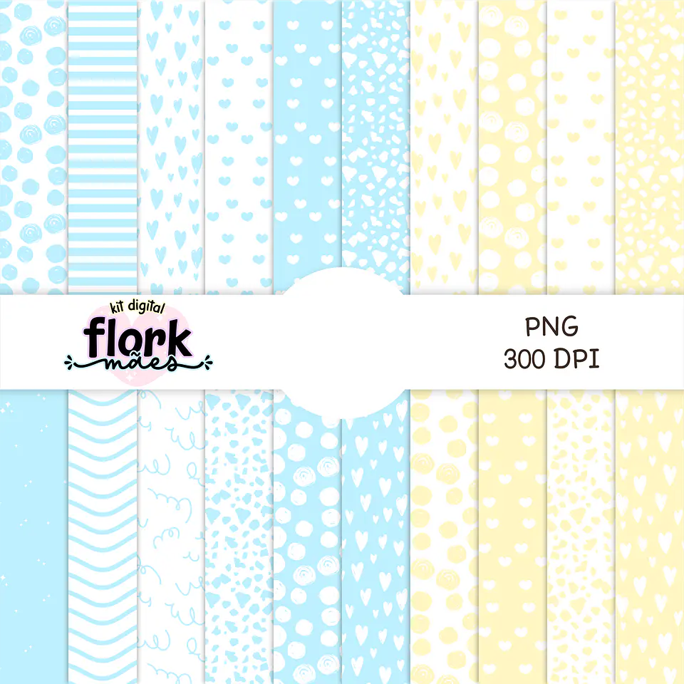 Kit Digital Flork Dia das Mães em Png    7