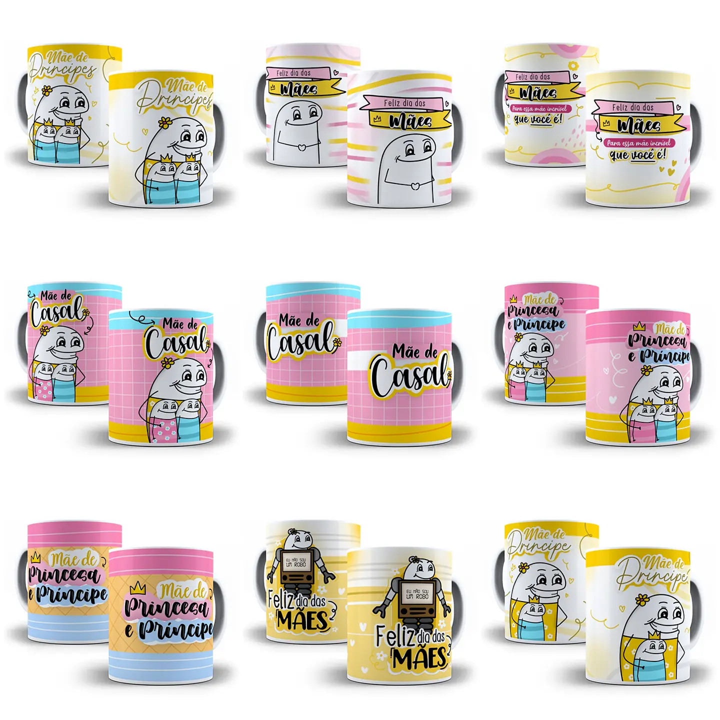 58 Artes para Caneca Flork Dia das Mães em Jpg 16
