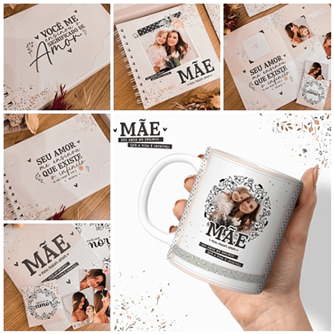Arquivo de Corte Dia das Mães Álbuns em Pdf