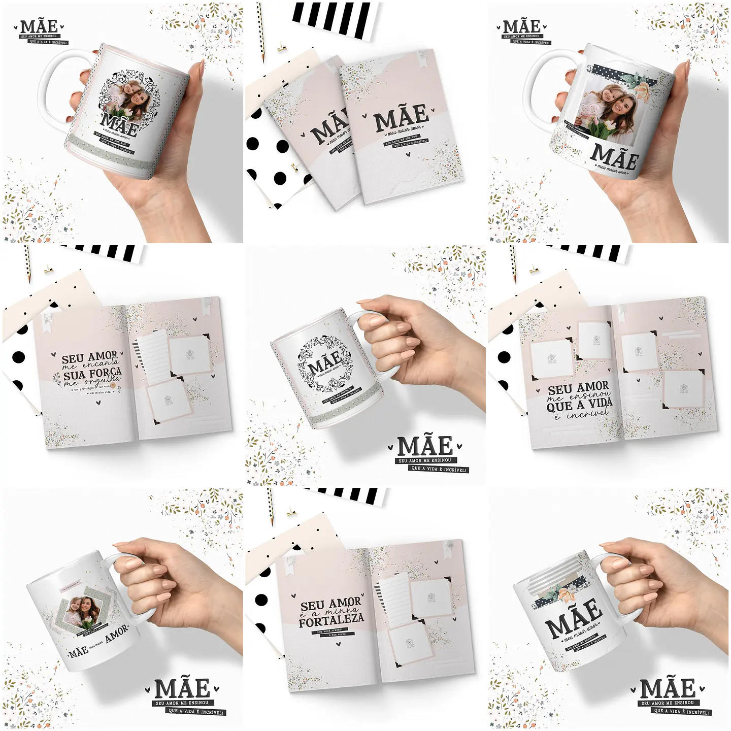 Arquivo de Corte Dia das Mães Álbuns em Pdf 2