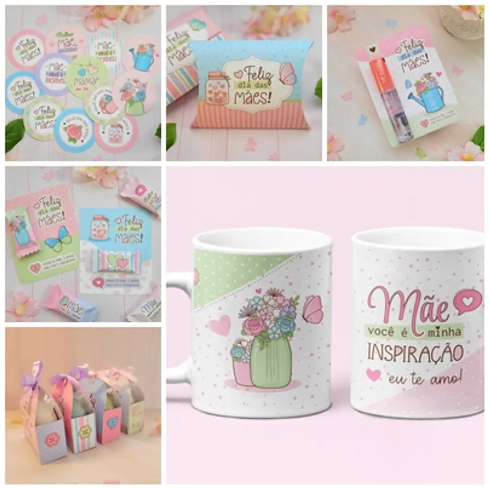 Arquivos Prontos Dia das Mães Amor em Cada Detalhe em Pdf 2