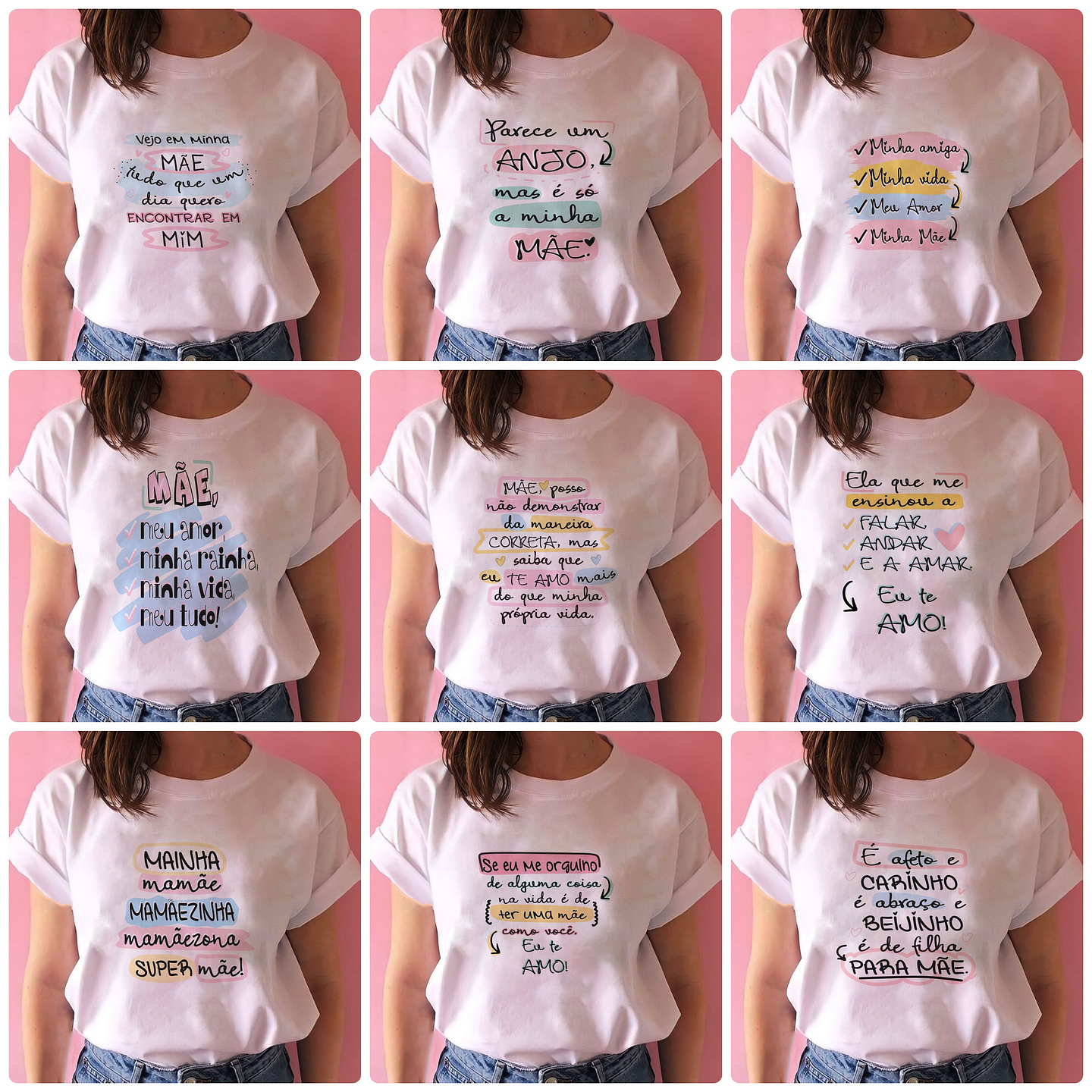 61 Artes para Caneca e Camisa Dia das Mães em Corel Draw  5