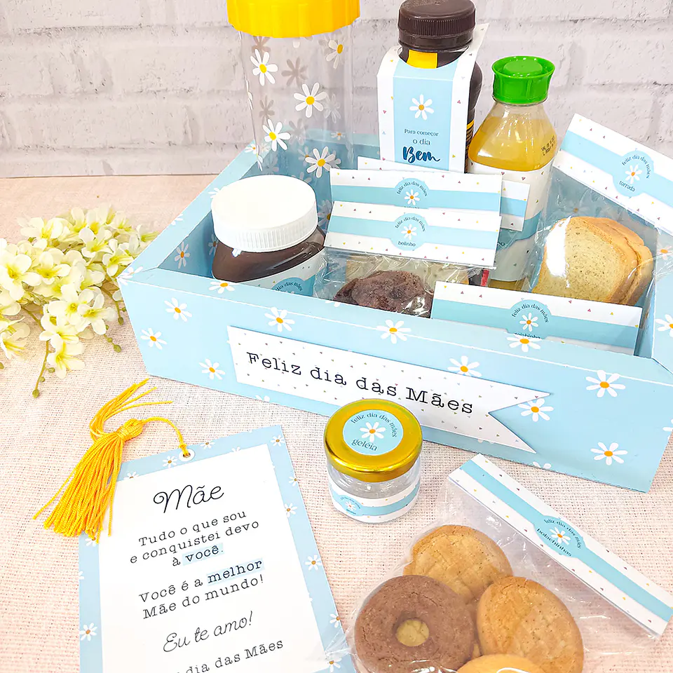 Arquivo de Corte Cesta Dia das Mães em Pdf 3