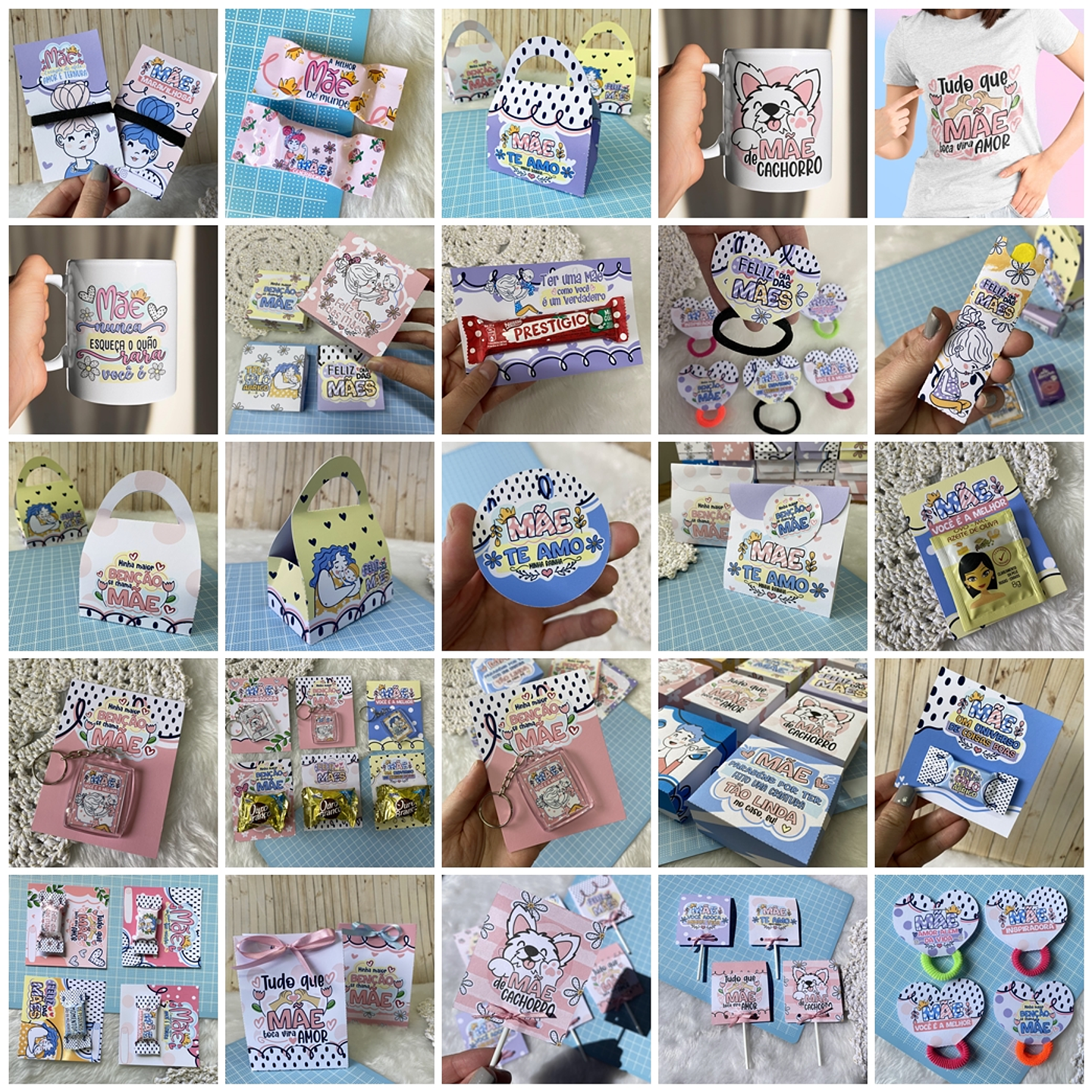 Arquivo de Corte Dia das Mães 3 Combos em 1  4