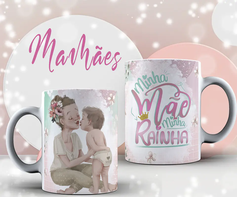 15  Artes para Caneca Santinhos Arquivos em Corel Draw  7