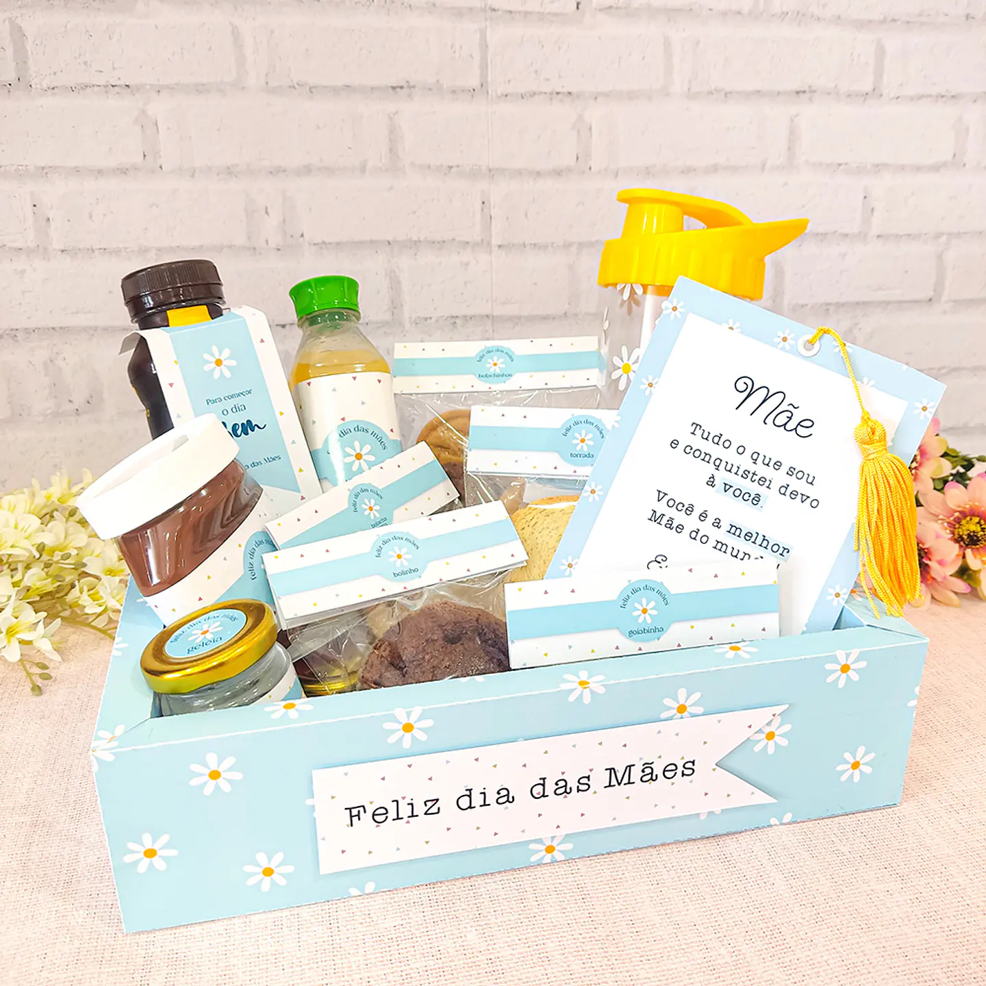 Arquivo de Corte Cesta Dia das Mães em Pdf 4