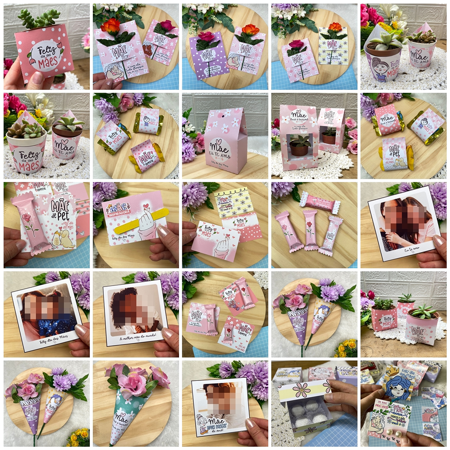 Arquivo de Corte Dia das Mães 3 Combos em 1  5