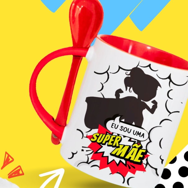 35 Artes Caneca Dia das Mães Cartoon Arquivos Png 4