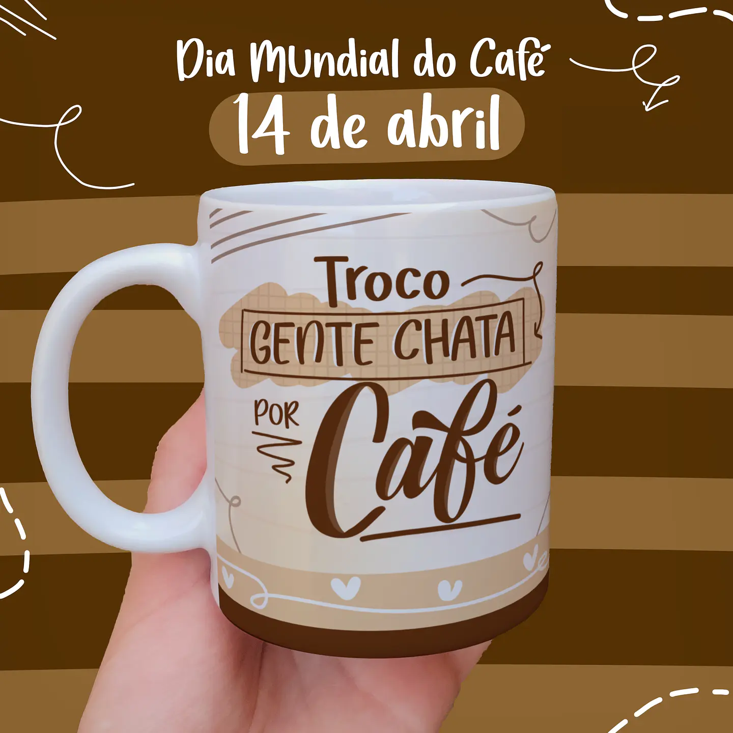24 Artes para Caneca Flork Café Arquivos em Jpg  12