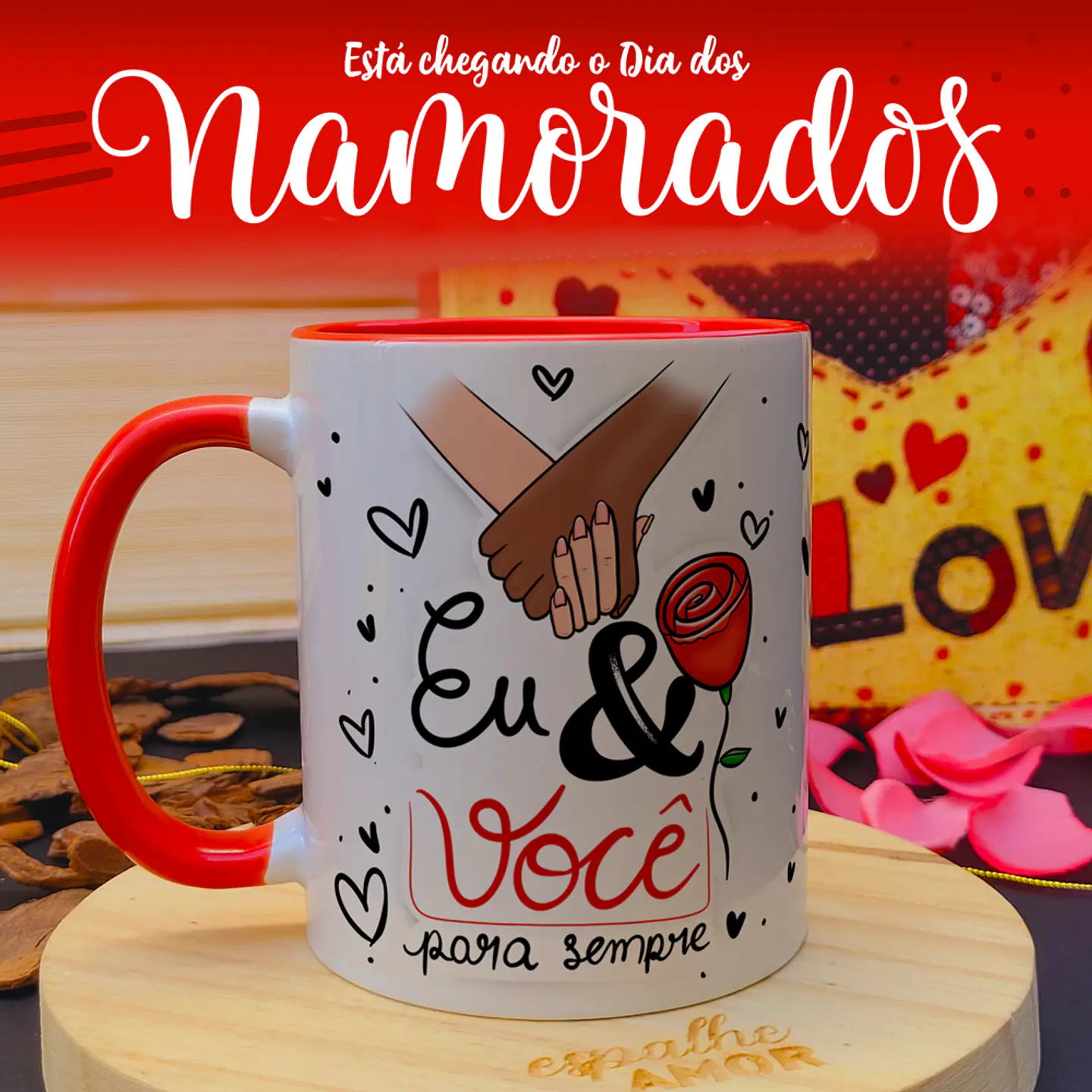 40 Artes Caneca Dia dos Namorados 2.0 Arquivos Sublimação 9