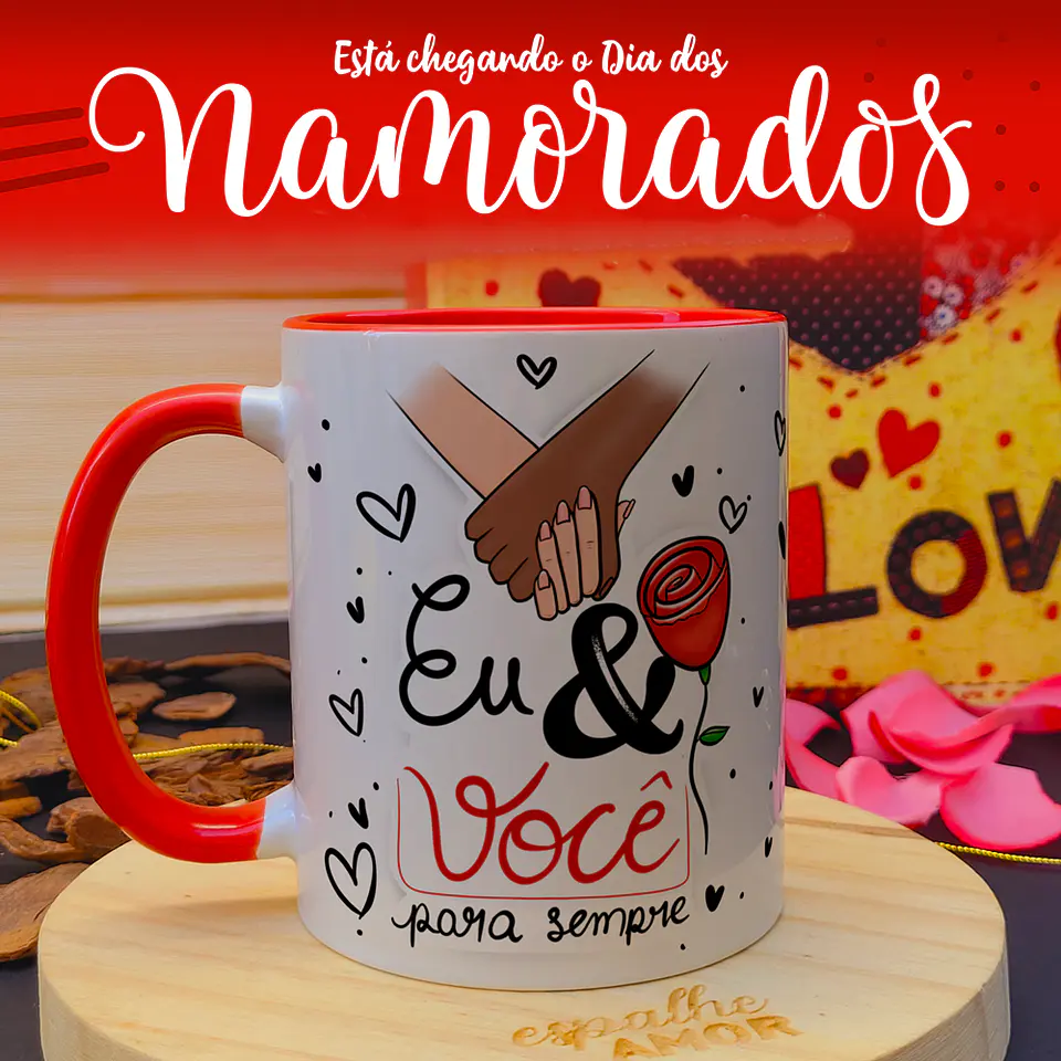 40 Artes Caneca Dia dos Namorados 2.0 Arquivos Sublimação 9