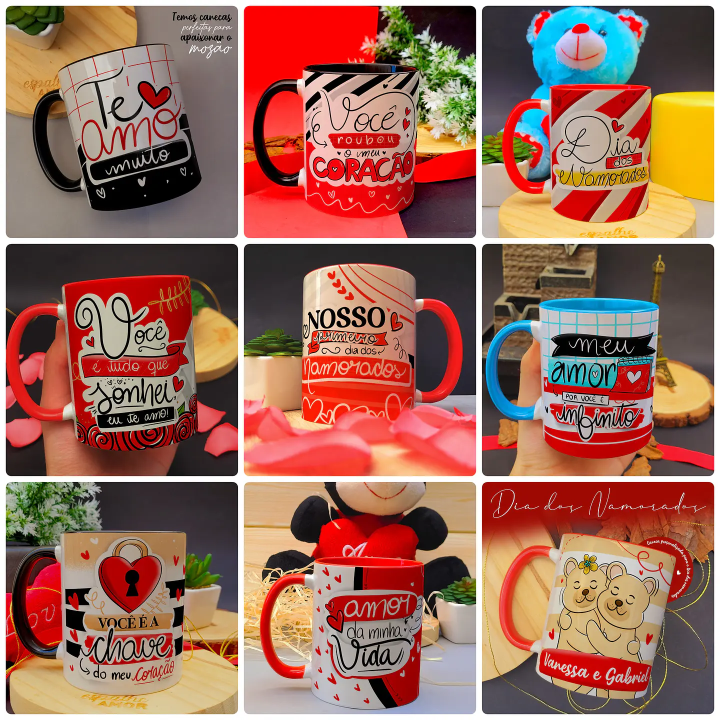 40 Artes Caneca Dia dos Namorados 2.0 Arquivos Sublimação 2