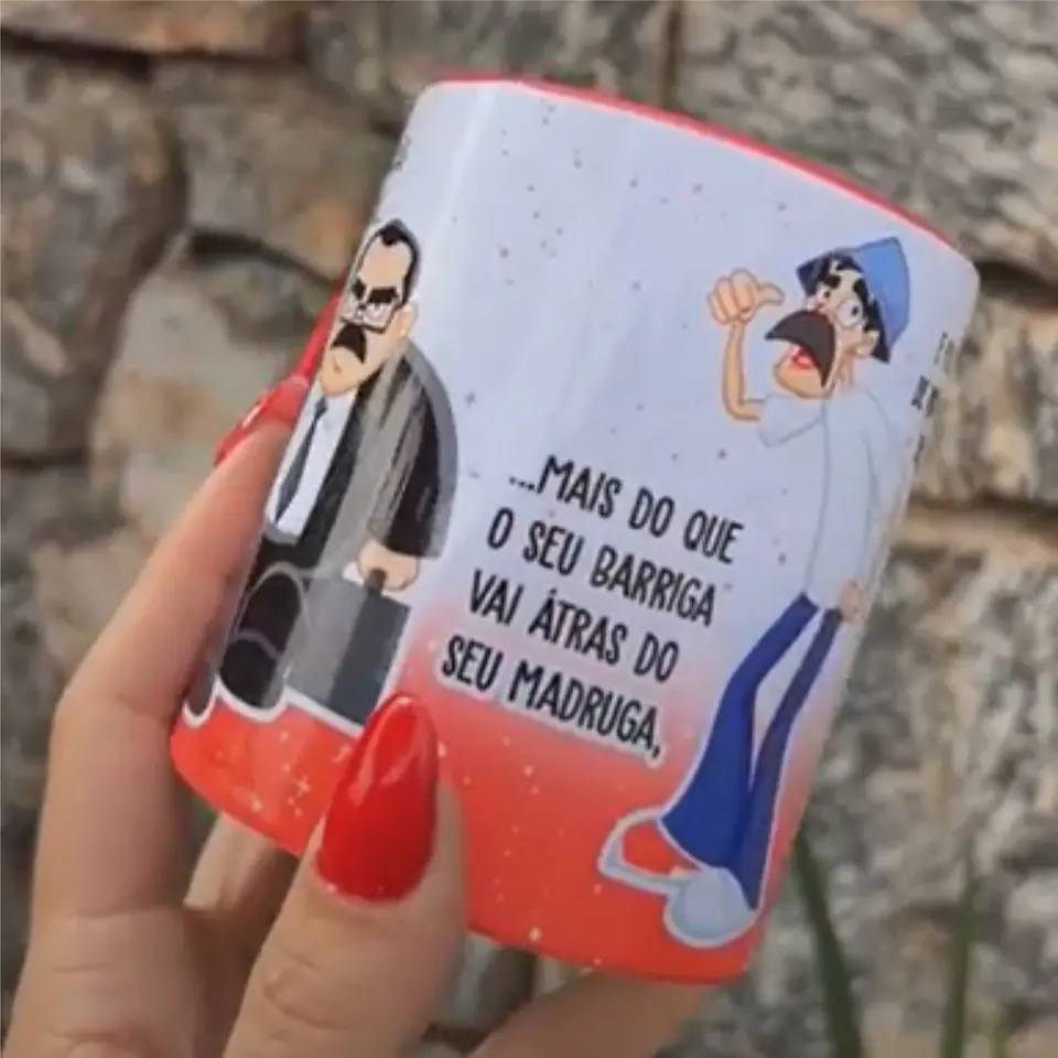 Arte Caneca Meu Coração de Procura... Chaves Chavinho  3