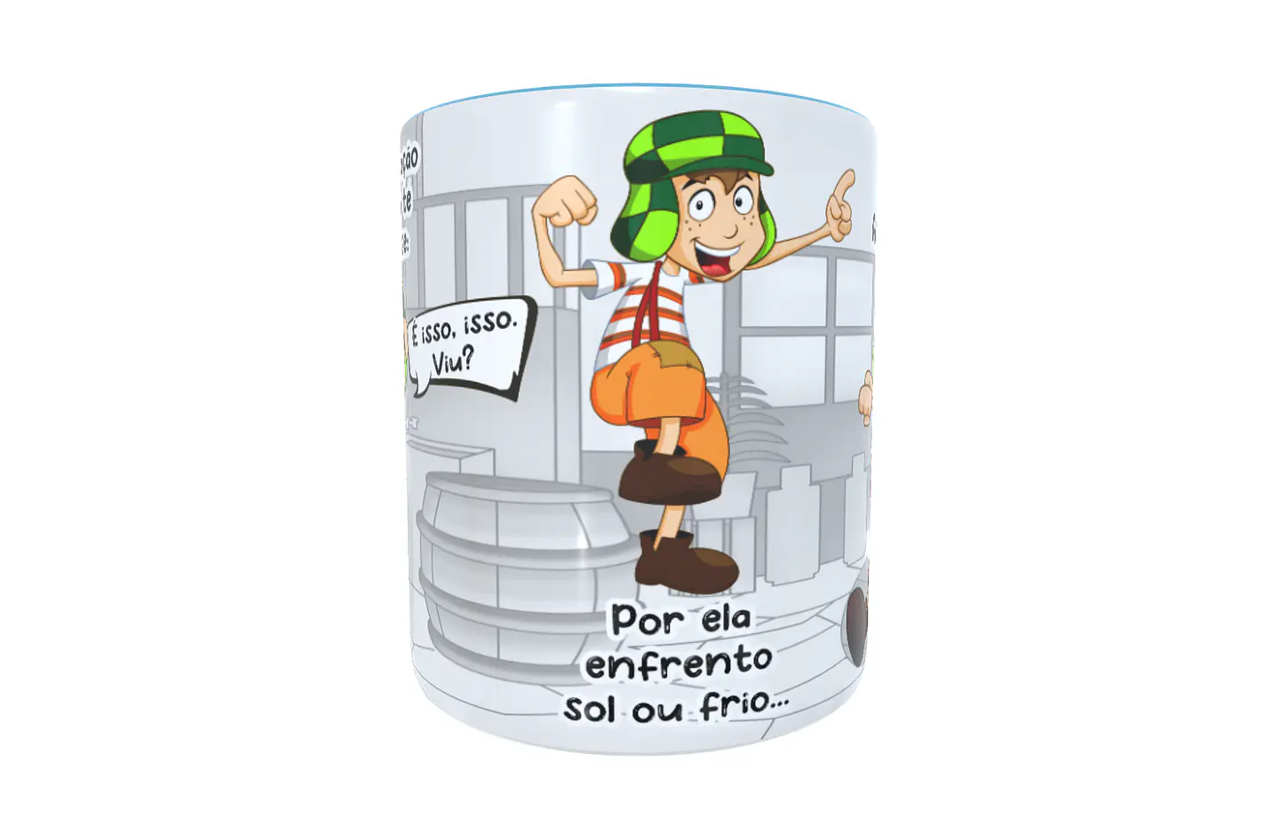 Meu Coração Quando te viu disse: É isso, isso viu? Chaves Chavinho Parte 3 5