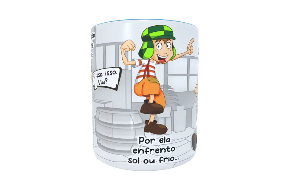 Meu Coração Quando te viu disse: É isso, isso viu? Chaves Chavinho Parte 3 5