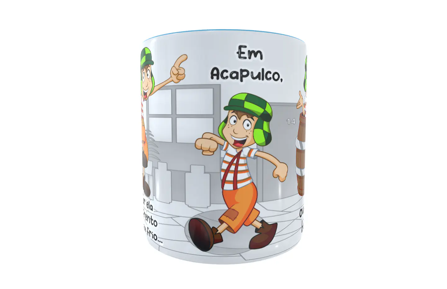 Meu Coração Quando te viu disse: É isso, isso viu? Chaves Chavinho Parte 3 6