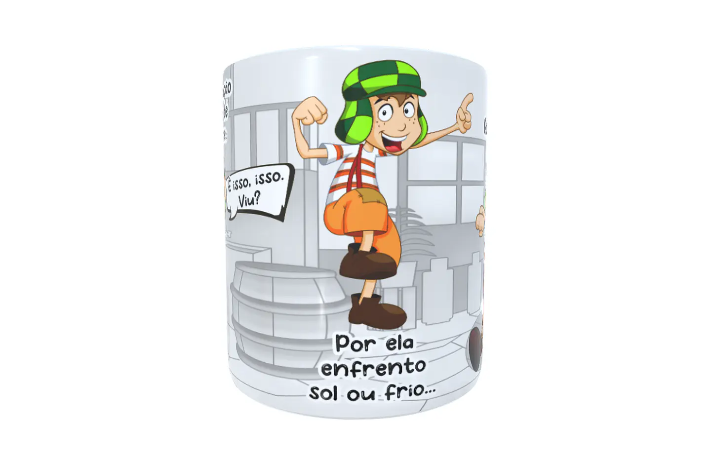Meu Coração Quando te viu disse: É isso, isso viu? Chaves Chavinho Parte 3 8