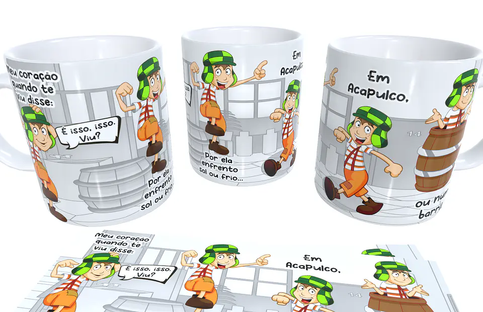 Meu Coração Quando te viu disse: É isso, isso viu? Chaves Chavinho Parte 3 2