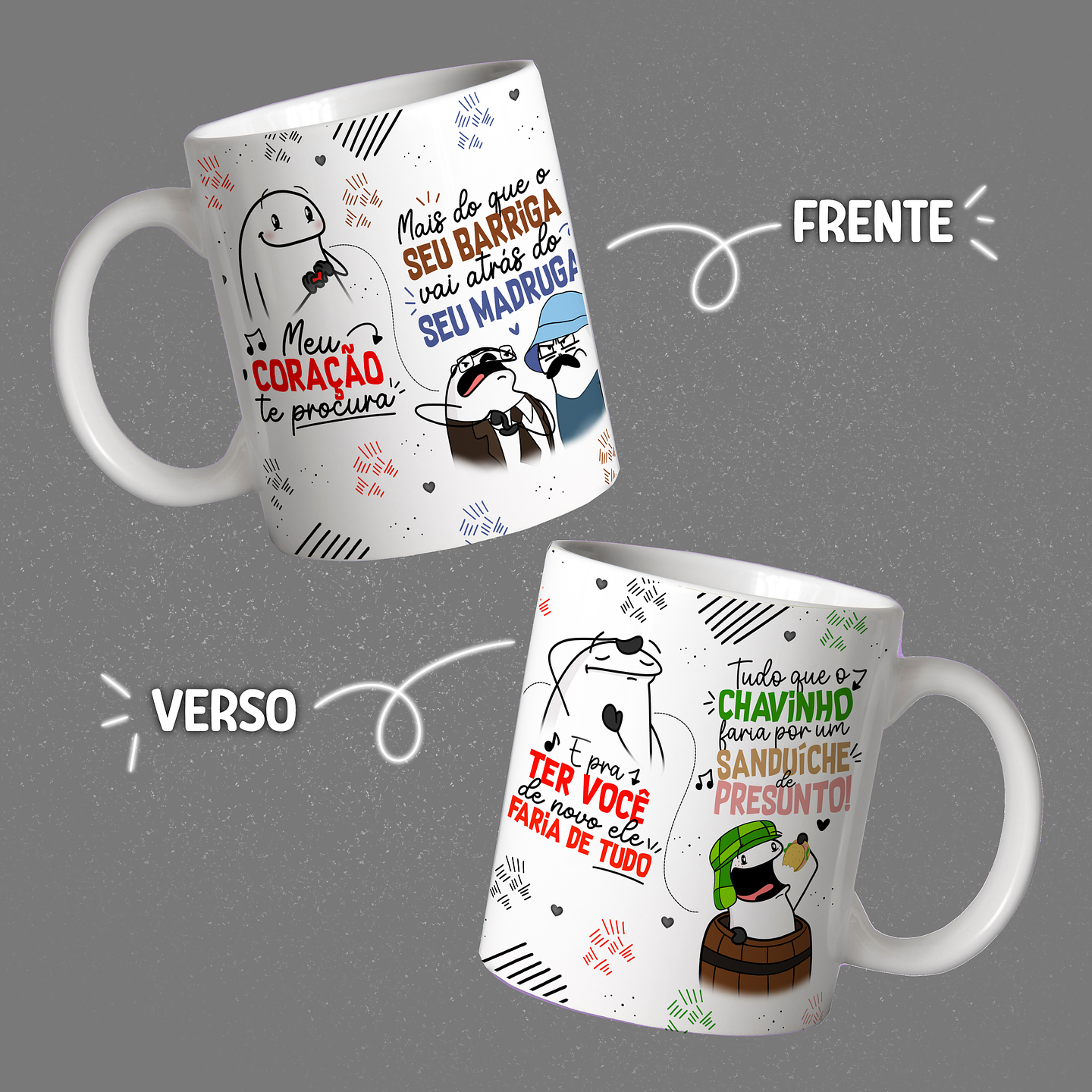 14 Artes Caneca Namorados 2.0 Flork Outros Arquivos Png 10